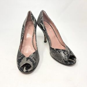 daniel/barbara Snakeskin printed pumps 8.5